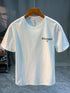 Premium Men's Chinese Style T-Shirt – 2024 Summer Thin Printed Round Neck Short Sleeve Casual Top